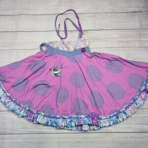 6 HTF Matilda Jane Platinum Holley Ellie Roundabout Dress